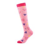 Elastic nylon athletic socks