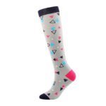 Custom nylon athletic crew socks