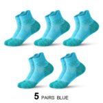 Custom logo men's cotton ankle socks