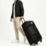 Custom rolling duffle bag