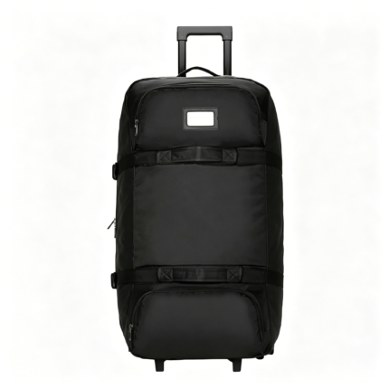 Custom wheeled duffle bag wheels