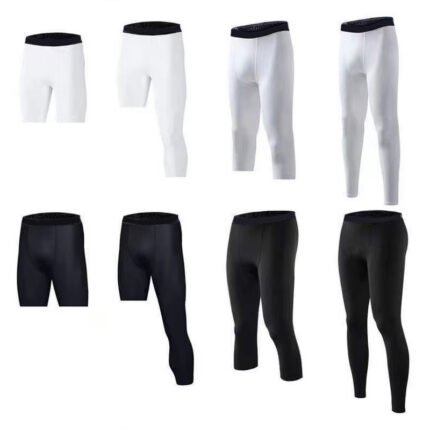 Men's one leg compression pants