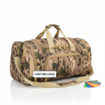 Custom logo tactical camouflage duffel bag