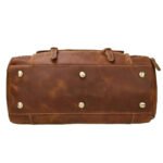 Custom leather duffle bag manufacturer