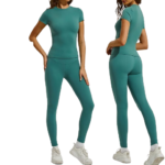 Women's high waist compression yoga set