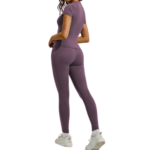 Women's high waist yoga leggings set
