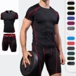 Custom men's compression sportswear set