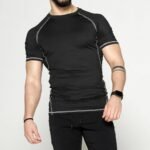 Men's short sleeve compression shirt