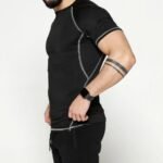 Men's gym compression shirt