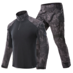 Custom camouflage frog uniforms in different patterns