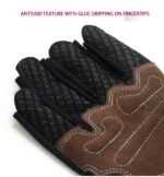 Custom cowhide half-finger gloves