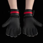 Custom logo football gloves