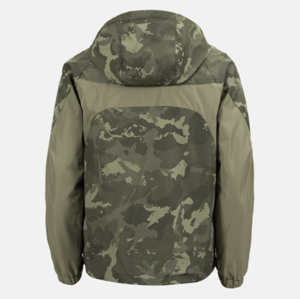 Men's camouflage hooded outdoor jacket