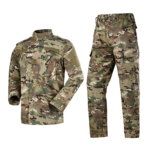 Custom tactical ACU uniform set in camouflage