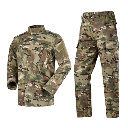 Custom tactical ACU uniform set in camouflage