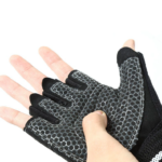 Half-finger neoprene workout gloves