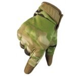 Protective gym training gloves