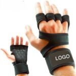 Sports fitness gloves with palm protection