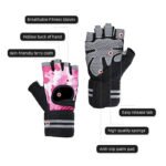 Weightlifting gloves with wrist support