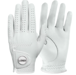 Cabretta leather golf gloves
