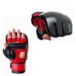 Custom genuine leather MMA gloves