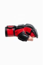 Custom leather kickboxing training gloves