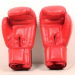 Custom leather sparring boxing gloves