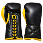 Custom logo lace up boxing gloves