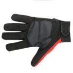 Custom logo leather mechanic gloves