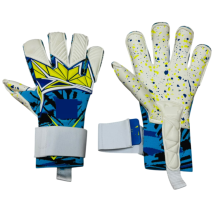 Custom roll finger hybrid goalkeeper gloves