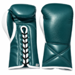 Ergonomic lace up boxing gloves