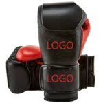 Genuine leather boxing training gloves