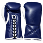 Lace up boxing sparring gloves