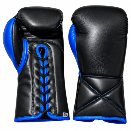 Lace up fitness boxing gloves