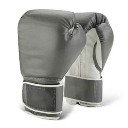 Leather boxing training gloves