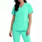 Private label medical scrub set