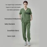 Private-label medical scrub set