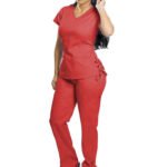 Stretch medical jogger scrub pants