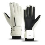 Water resistant ski gloves