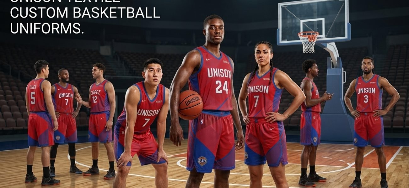 Custom basketball uniform manufacturer