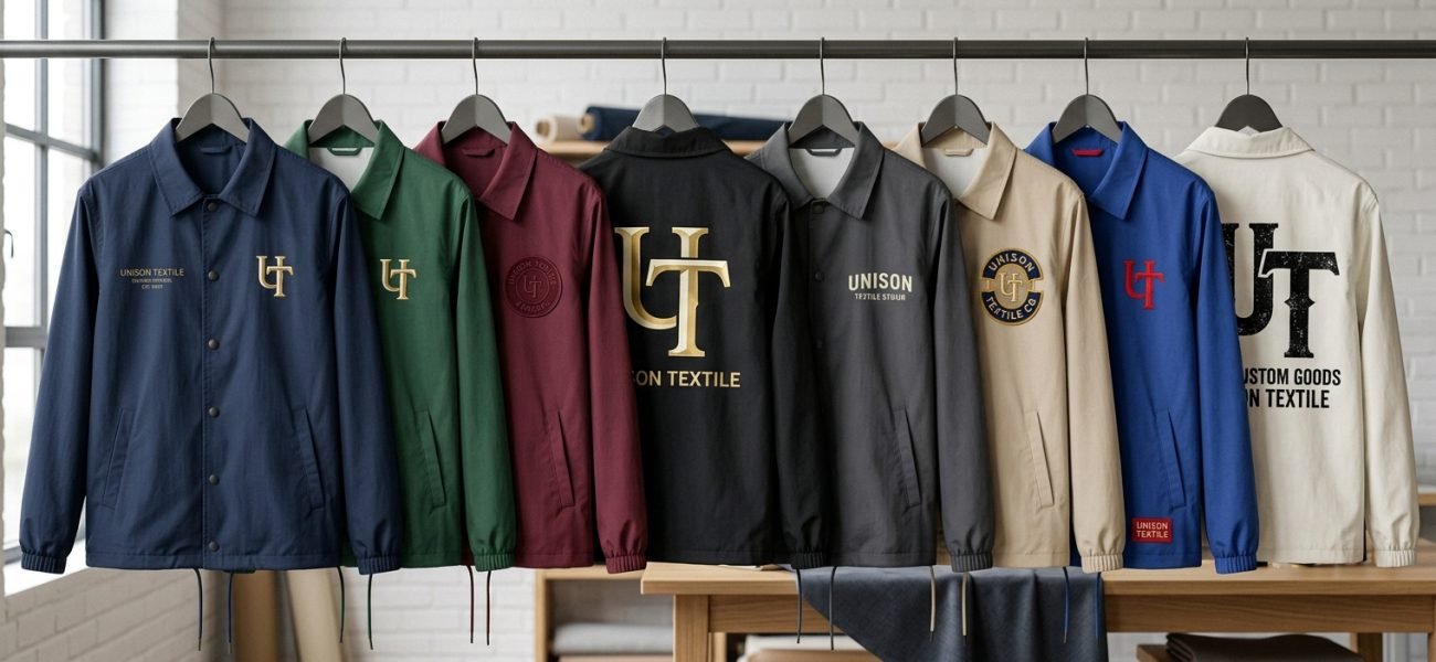 Custom coach jackets manufacturer