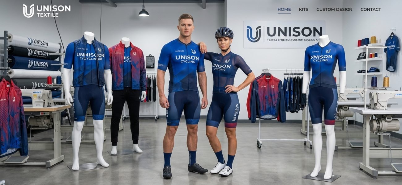 Custom cycling apparel manufacturer