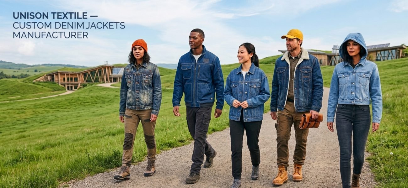 Custom denim jackets manufacturer
