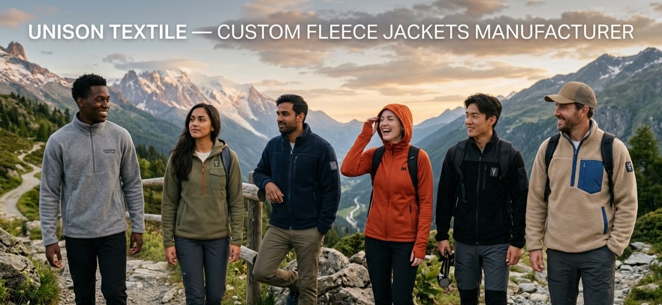 Custom fleece jackets manufacturer