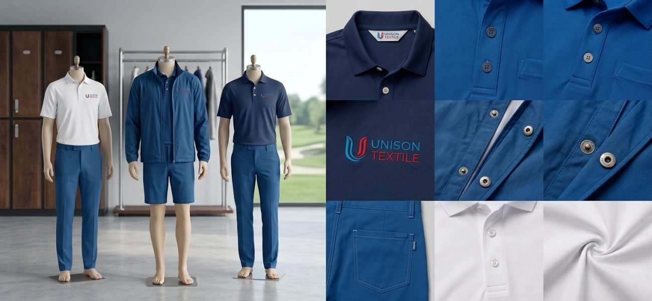 Custom golf apparel manufacturer