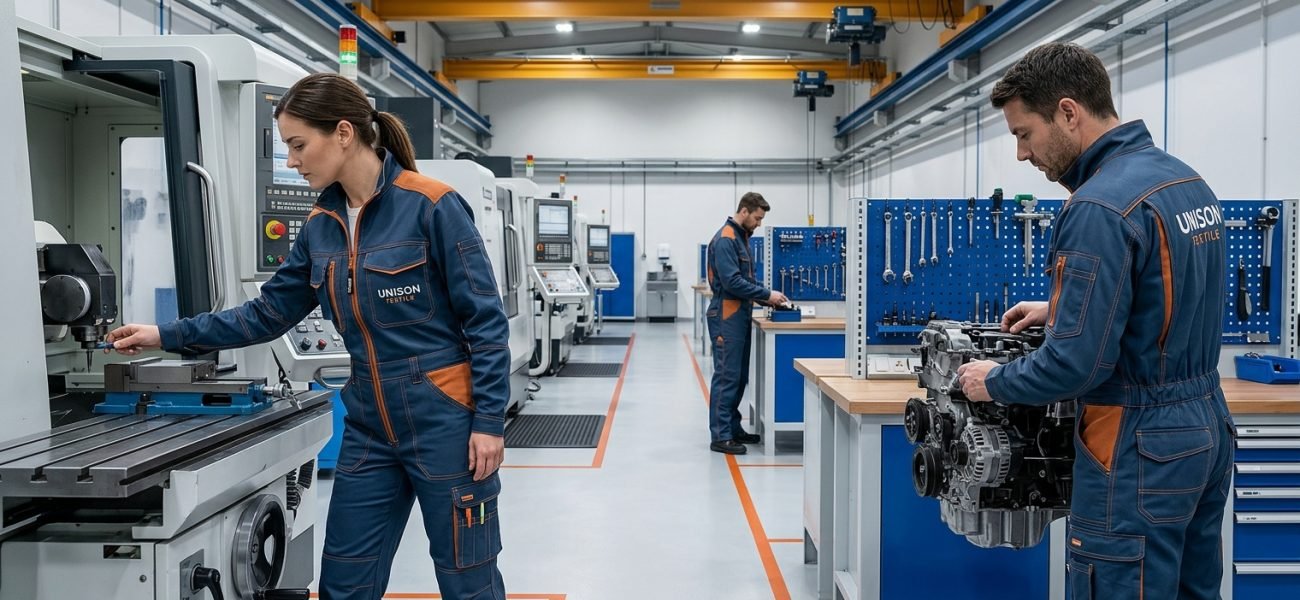 Custom industrial coveralls manufacturer