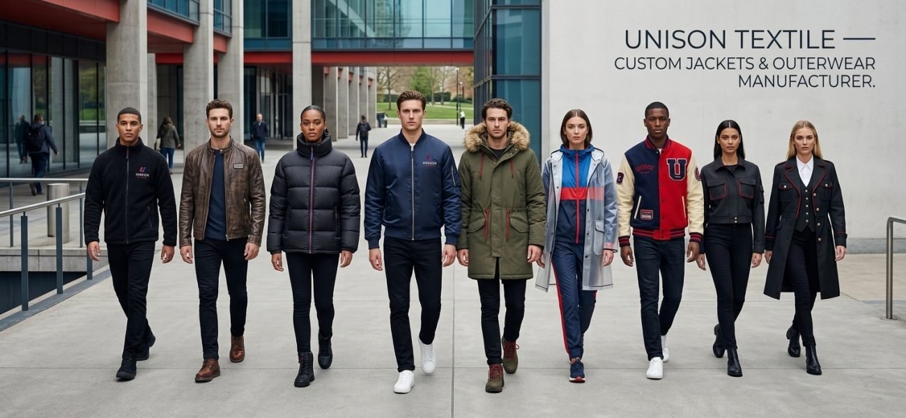 Custom jackets and outerwear manufacturer
