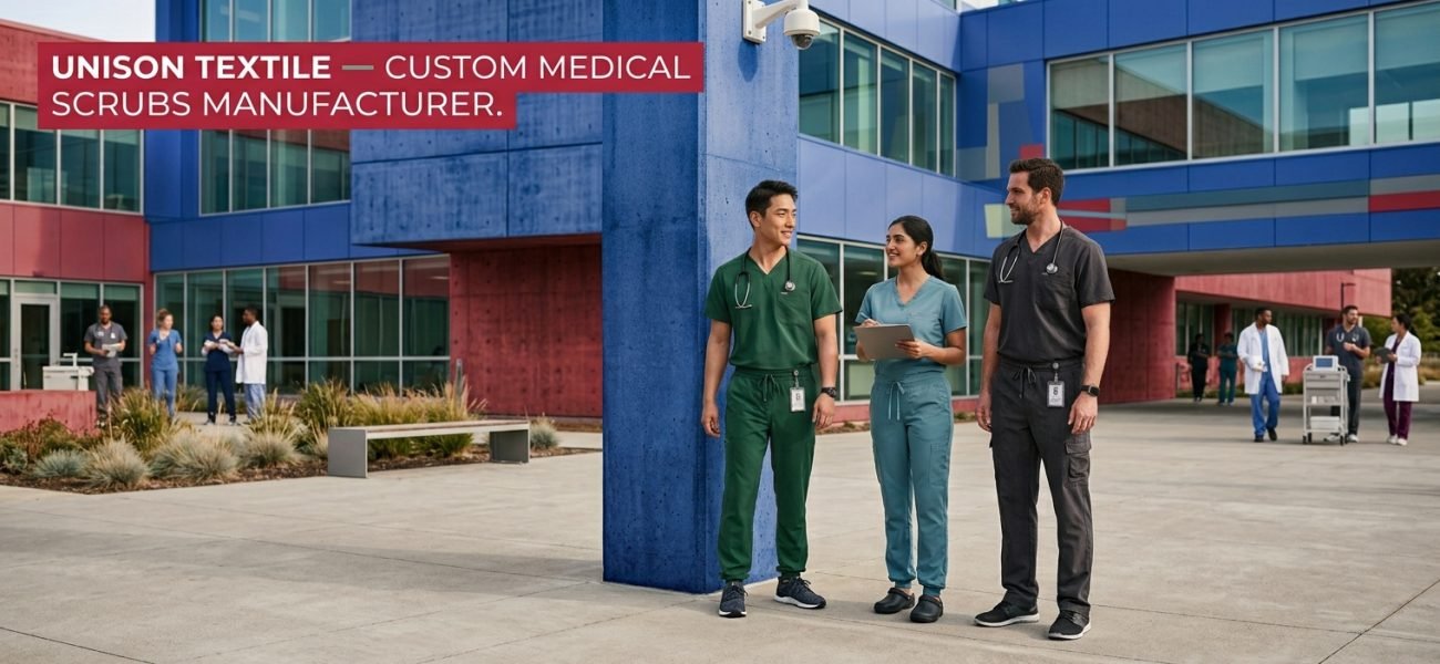 Custom medical scrubs manufacturer