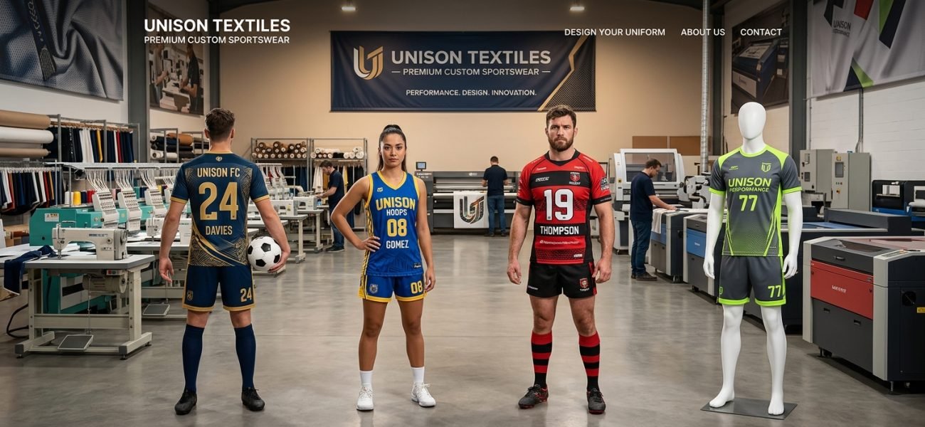 Custom sports jerseys manufacturer