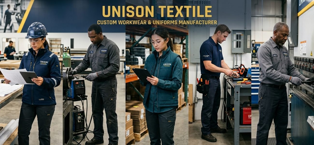 Custom workwear and uniforms manufacturer